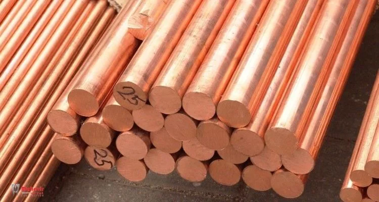 میلگرد مسی سایز 5 میلیمتر